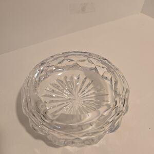 THOS WEBB Cut Crystal Ashtray England